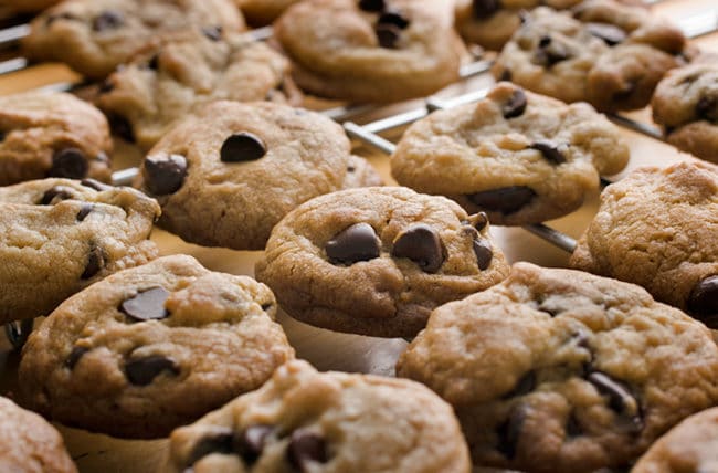 choc chip cookies