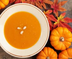 pumpkin lentil soup