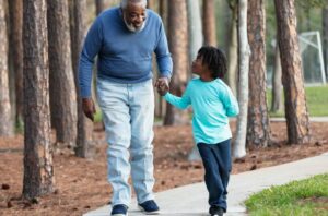 elderly person Walk with Grandson 1491093588 770x533 1 650x428