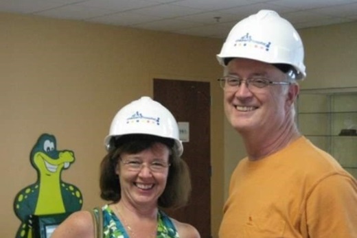 Tim ja Debbie Lovelady Johns Hopkinsi lastehaiglas